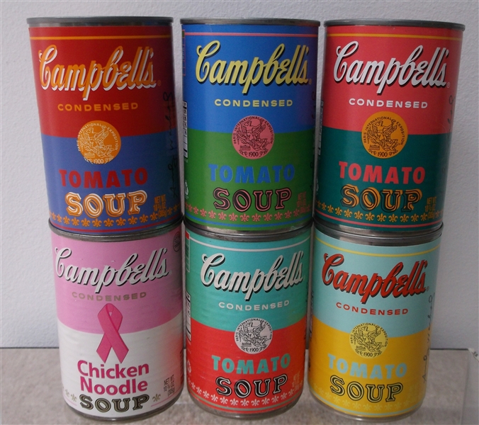 Andy Warhol Limited Edition Campbells Soup Cans